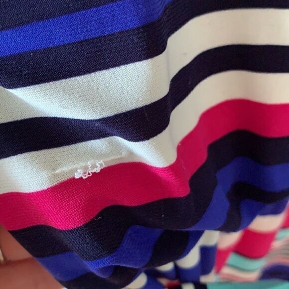 Guess Striped Belted Dress Size 6 - Picture 3 of 8